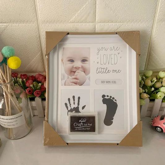 Baby Handprint and Footprint Frame